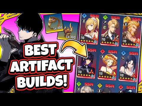 BEST ARTIFACT SETS FOR ALL HUNTERS! UPDATED ARTIFACT BUILD GUIDE! [Solo Leveling: Arise]