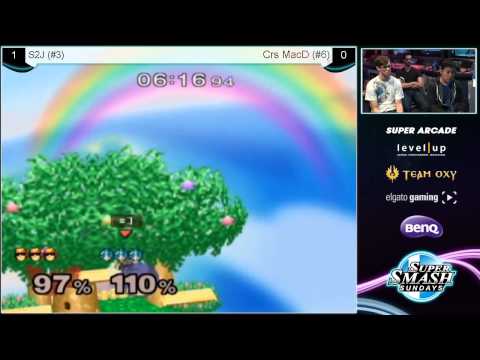 SSS 21 - S2J (Captain Falcon) Vs. Crs MacD (Peach) - Loser's Finals