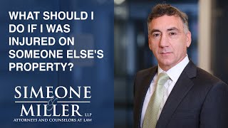What should I do if I was injured on someone else’s property? video thumbnail