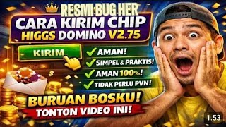 Download lagu CARA KIRIM CHIP HIGGS DOMINO ⏬ DOMINO GLOBAL ADA TOMBOL KIRIM TERBARU ☑️ APLIKASI DOMINO GLOBAL  mp3