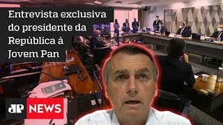 Bolsonaro: ‘Mais de 90% da população não acredita na CPI da Covid, mas ela faz estragos’