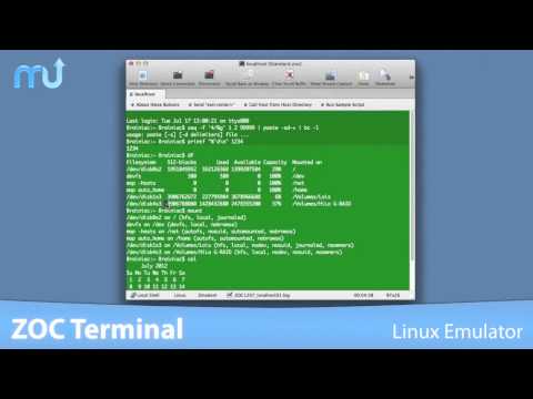 ZOC Terminal Screencast - MacUpdate