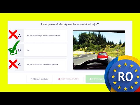 CHESTIONARE AUTO CATEGORIA B EXPLICATE SI REZOLVATE PE DRPCIV #90