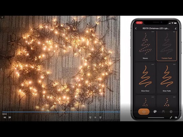 woox Decorative light wifi valosarja 40m 4w 270lm