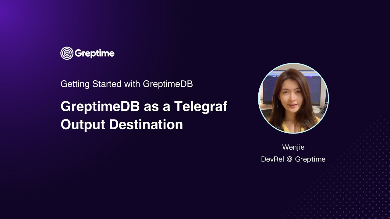 Getting Started with GreptimeDB: Connect as a Telegraf Output Destination