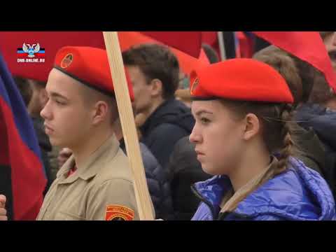 [2018] Donetsk Anthem "Be glorious, oh Republic" | Donetsk State Flag Day