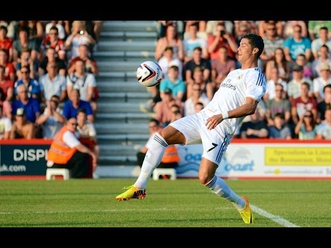 Cristiano Ronaldo's audacious back-heel shot at AFC Bournemouth