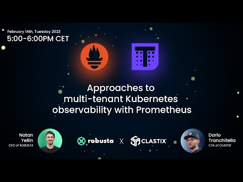 Approaches to multi-tenant Kubernetes observability with Prometheus