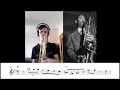 Don Byas's rhythm changes
