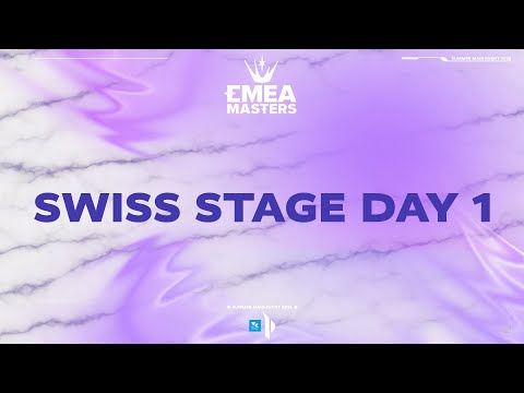 EMEA Masters SWISS Stage Day 1 | Summer Main Event 2025 | TK PRM