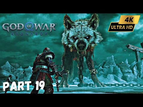 God of War Ragnarok PS5 Walkthrough Gameplay Part 19 - GARM BOSS FIGHT (Full Game) 4k60fps