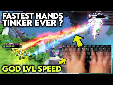 World Fastest Tiinker Ever ?? Crazy God Lvl Hand Speed - Eskobar Tinker Best Aggressive Plays