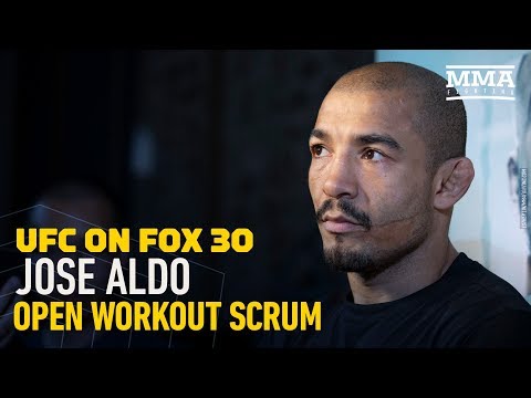 UFC on FOX 30: Jose Aldo Explains Why B.J. Penn Is With Him In Calgary - MMA Fighting