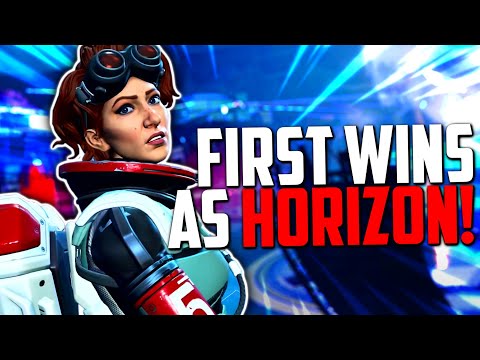 I WON MY FIRST GAMES AS HORIZON! - Apex Legends Season 7