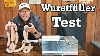 Günstiger Wurstfüller im Test - Vevor 3 Liter horizontaler Würstfüller
