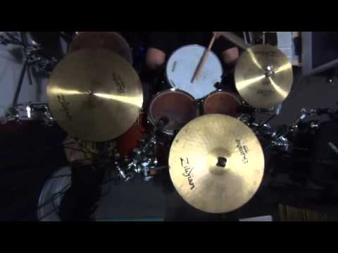Zildjian Scimitar 14" Hi Hat 16" Crash 19" Crash Ride cymbal set test demo