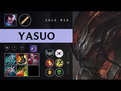 Yasuo Mid vs Twisted Fate - KR Challenger Patch 26.02