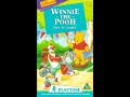 Opening To Winnie The Pooh Fun N Games UK VHS 1996