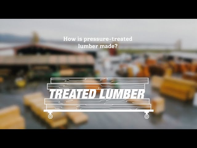 How Is Pressure-Treated Lumber Made?