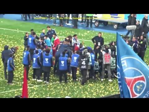 PSG / Lille OSC 23.04.2016 : 2-1 (Finale CdL) 9/9 : Tour d'honneur du PSG