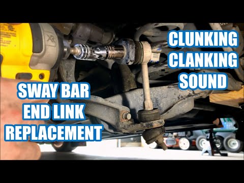 Replacing Sway Bar End Links / Clunking Clanking Sound Gone ( Focus ST )