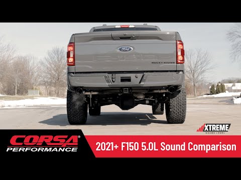 F150 Exhaust & F150 V8 Exhausts - LOUD | CORSA PERFOMANCE 2021 - 2022 Ford F150 Exhaust Systems