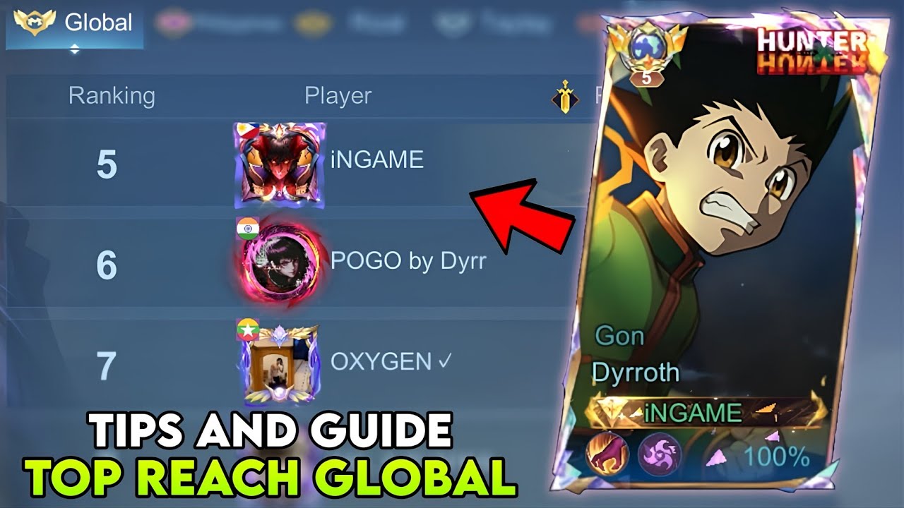 I FINALLY REACH TOP 5 GLOBAL DYRROTH TIPS AND GUIDE TO REACH GLOBAL - MLBB