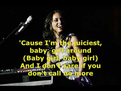 Alicia Keys - "Juiciest or I Don't Care" with Lyrics (Unreleased)