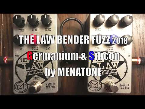 Menatone - The Law Bender Silicon & Germanium Fuzz 2018