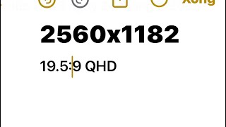 Download the video "[QHD] 2560x1182 video resolution with 19.5:9 ratio"