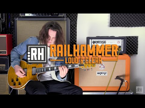 RAILHAMMER Hyper Vintage Bridge Black Humbucker Pickup image 3