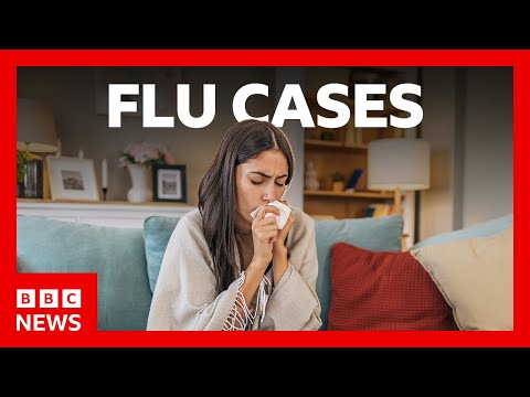 ‘Super flu’ in England means NHS facing a 'worst-case scenario' | BBC News