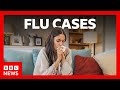 ‘Super flu’ in England means NHS facing a 'worst-case scenario' | BBC News