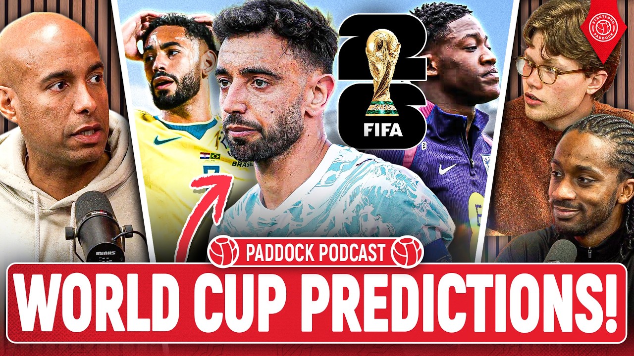 Ranking Manchester United Player World Cup Expectations! | Paddock Podcast