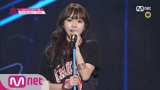 [Produce 101] 1:1 EyecontactㅣKim So Hee - EXO ♬CALL ME BABY @ Position Eval.(VOCAL) EP.07 20160304