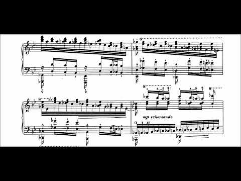 Liszt - Grandes Etudes S137 no 5 (Feux Follets)