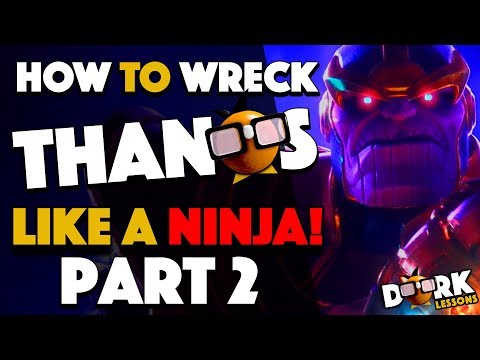 How To Wreck THANOS Fight #2 Like A Ninja