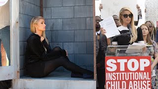 Paris Hilton Advocates to Stop Institutional Child Abuse