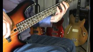 The Byrds - Bells of Rhymney - Bass Cover