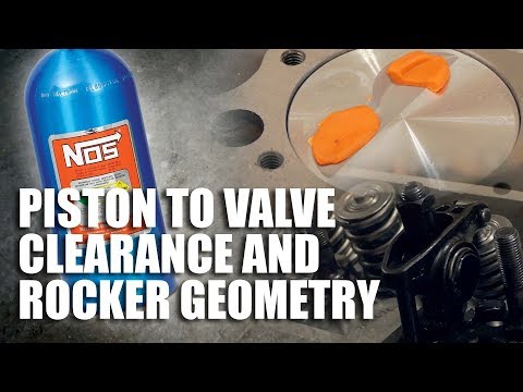 Nitrous LT1 / SBC Build ( Piston to Valve Clearance “PVC” ) AND ( Rocker Arm Geometry )