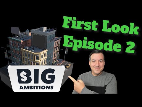 Getting our Burger Shop running - BIG AMBITIONS (First Look Ep. 2) - YouTube