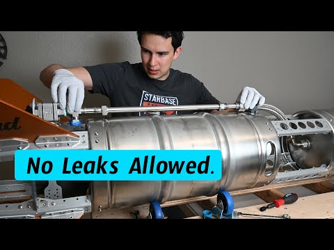 Plumbing a Liquid Rocket made of BEER KEGS - KegRocket Ep. 5