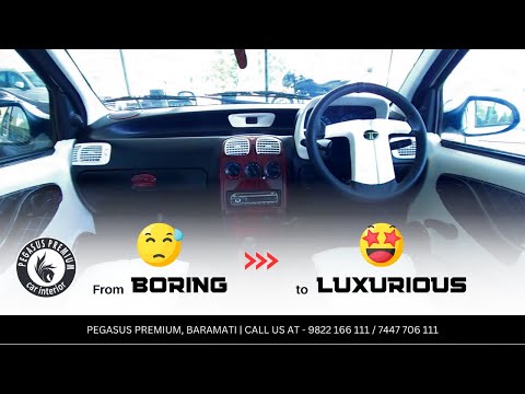 You Won't Believe this Custom Tata Indigo 🚗 Interior Modification | Sharvari Motors, Baramati