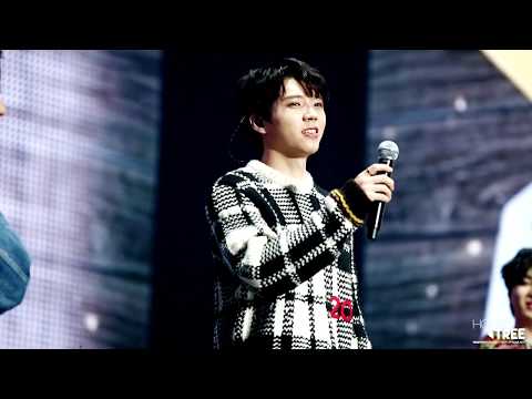 181231 INFINITE FANMEETING 'FOREVER' - 우현  WOOHYUN MENT