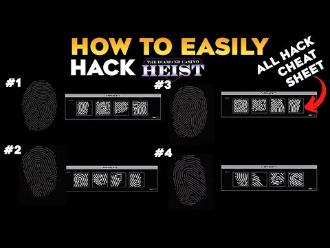 GTA 5 Online FASTEST & EASIEST Way to HACK in Diamond Casino Heist Full Guide (All Hack Cheat Sheet)