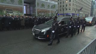 Funeral procession for NYPD Det. Jason Rivera