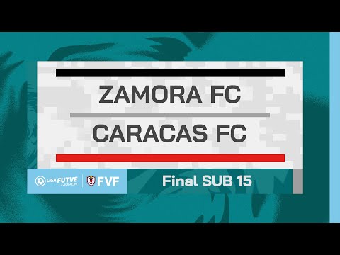 Final Sub 15 | Liga FUTVE Junior 2025 | Estadio Metropolitano de Lara