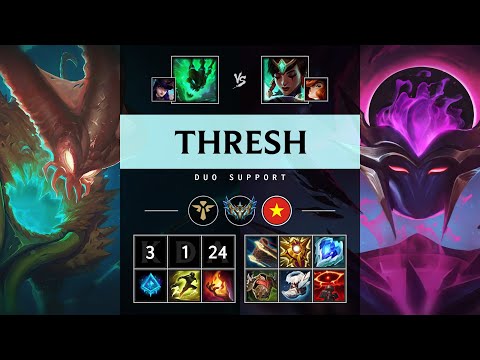 Thresh Support vs Karma - VN Challenger Patch 25.06