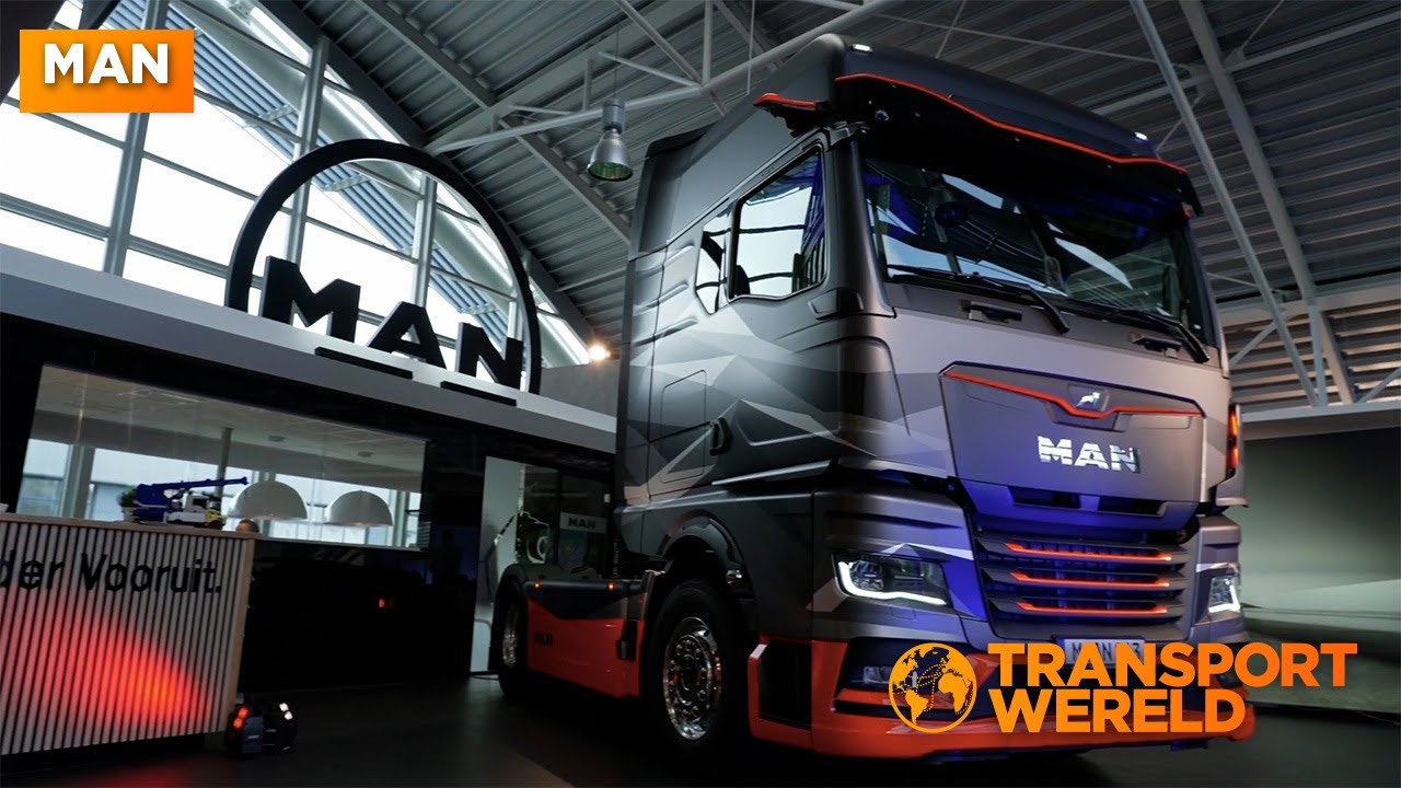 De onthulling van de nieuwe MAN e-TGX