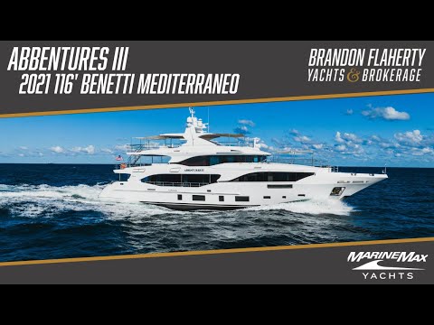 Benetti 116 MED video